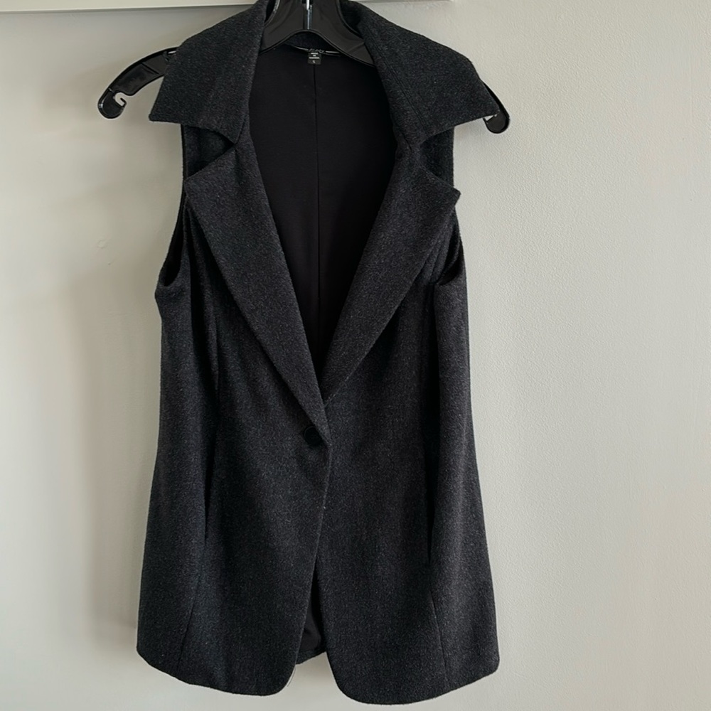 Wool blend vest size S